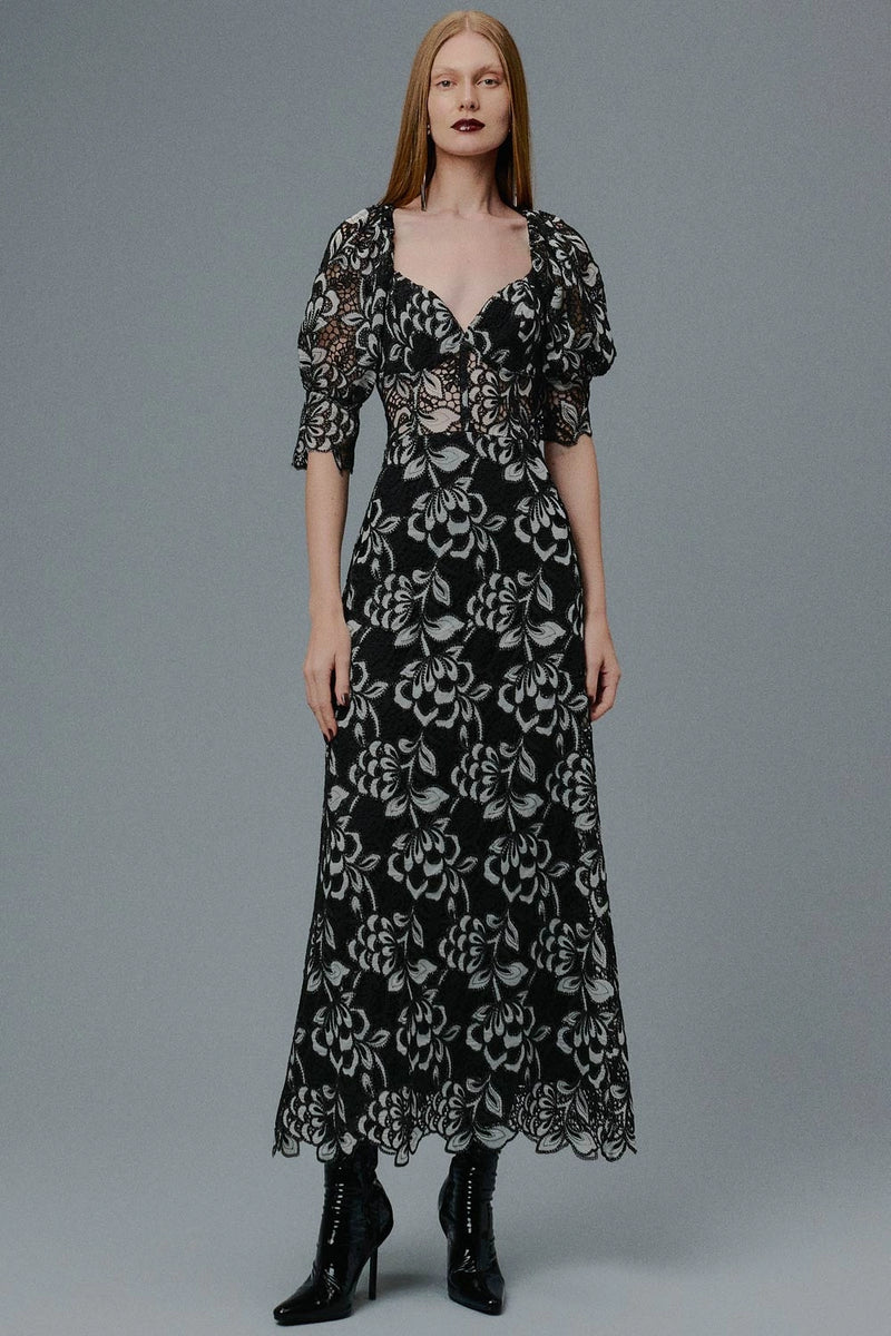 VESTIDO MIDI ENCHANTÉ