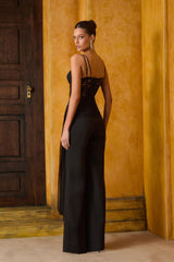 MACACÃO CORSELET PRETO