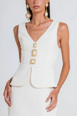 VESTIDO CINDY MARFIM