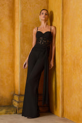 MACACÃO CORSELET PRETO