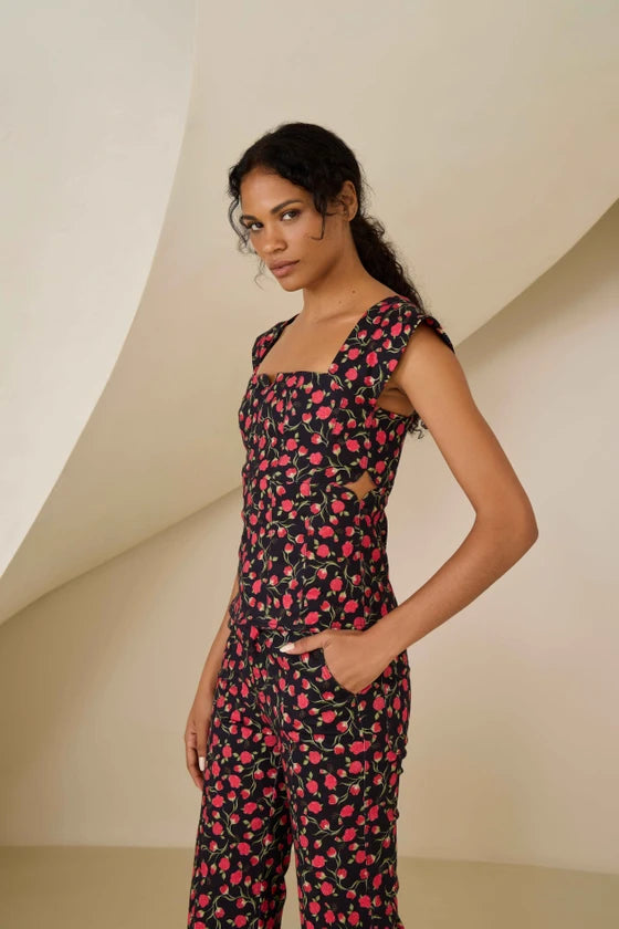 BLUSA FLORAL MELISSA