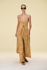 TUNICA TRICOT CHECK