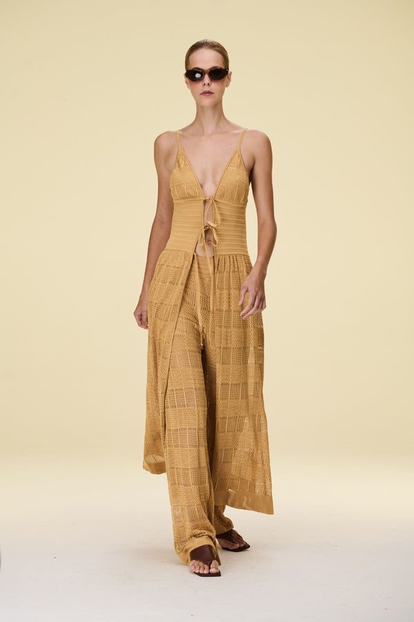 TUNICA TRICOT CHECK