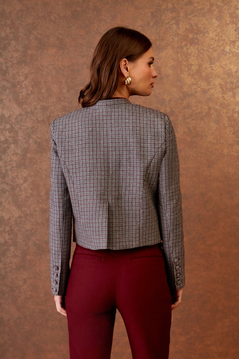 CASACO BOLSO CLERICO XADREX