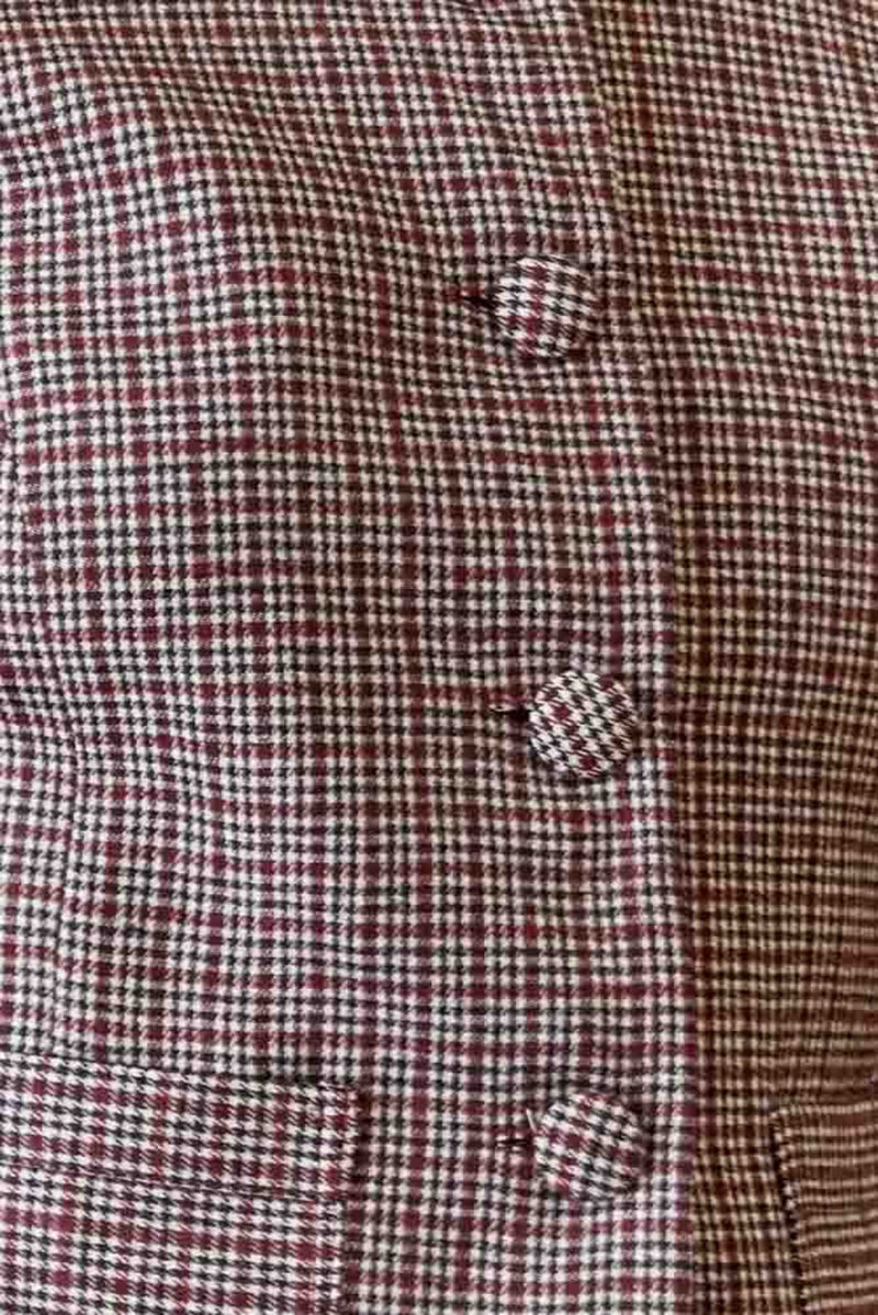 CASACO BOLSO CLERICO XADREX