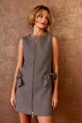 VESTIDO CURTO CLERICOT LAÇOS