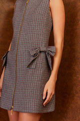 VESTIDO CURTO CLERICOT LAÇOS