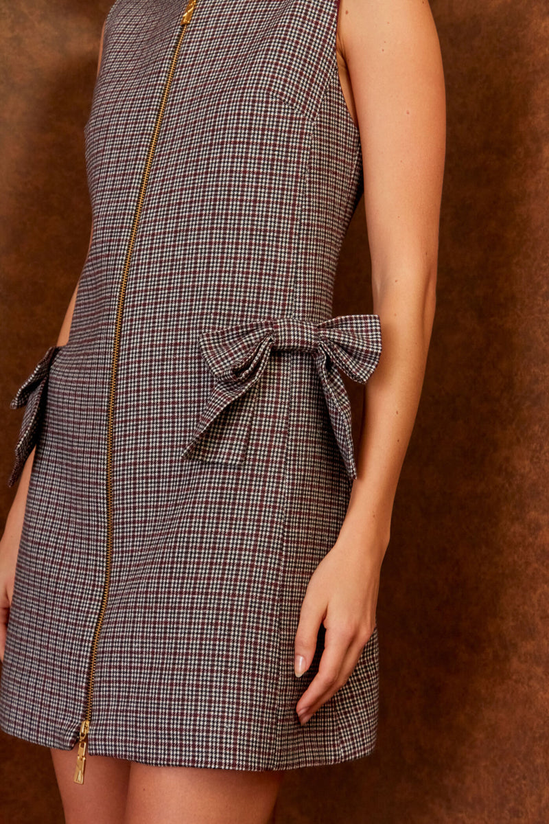 VESTIDO CURTO CLERICOT LAÇOS