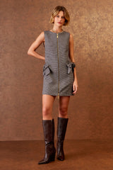 VESTIDO CURTO CLERICOT LAÇOS