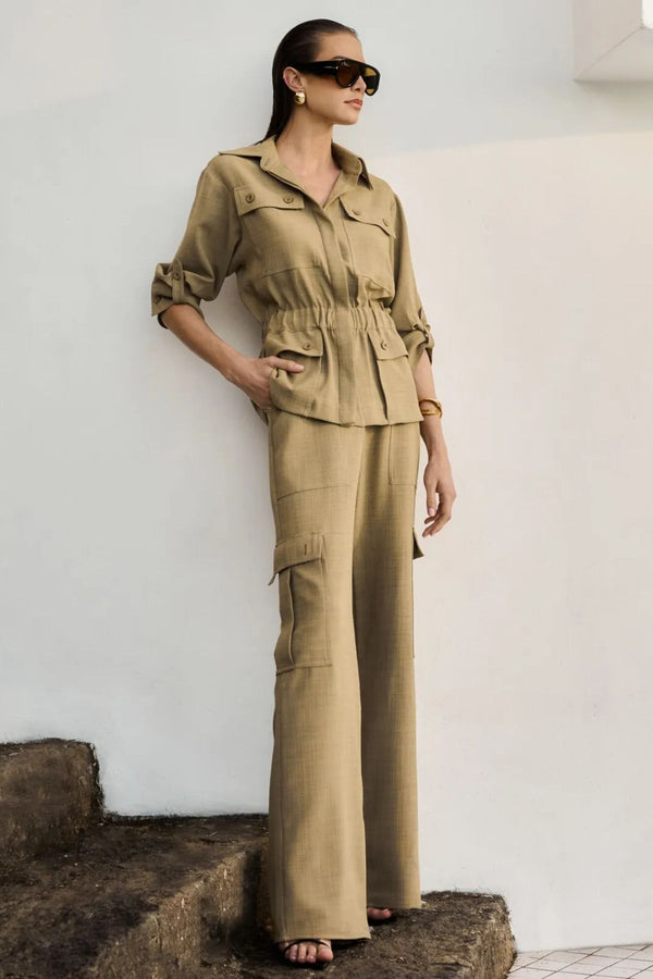 CONJUNTO UTILITÁRIO CAMISA E CALÇA MATTE