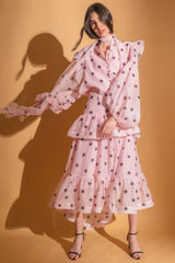 CONJUNTO POIS ROSA