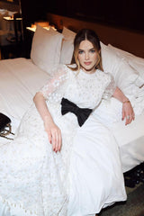 VESTIDO LAÇO OFF  WHITE - PRÉ VENDA