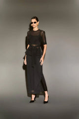 BLUSA BASQUE POWER PRETO