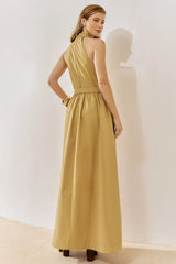 VESTIDO LONGO GOLA