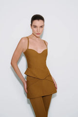 BLUSA PEPLUM ELARA AMBAR