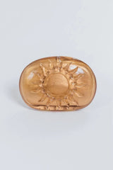 CLUTCH PHASES DOURADA COM TRANSPARENTE
