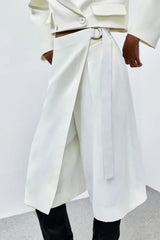 BERMUDA CREPE ENVELOPE ELLA OFF WHITE