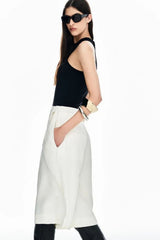 BERMUDA CREPE ENVELOPE ELLA OFF WHITE