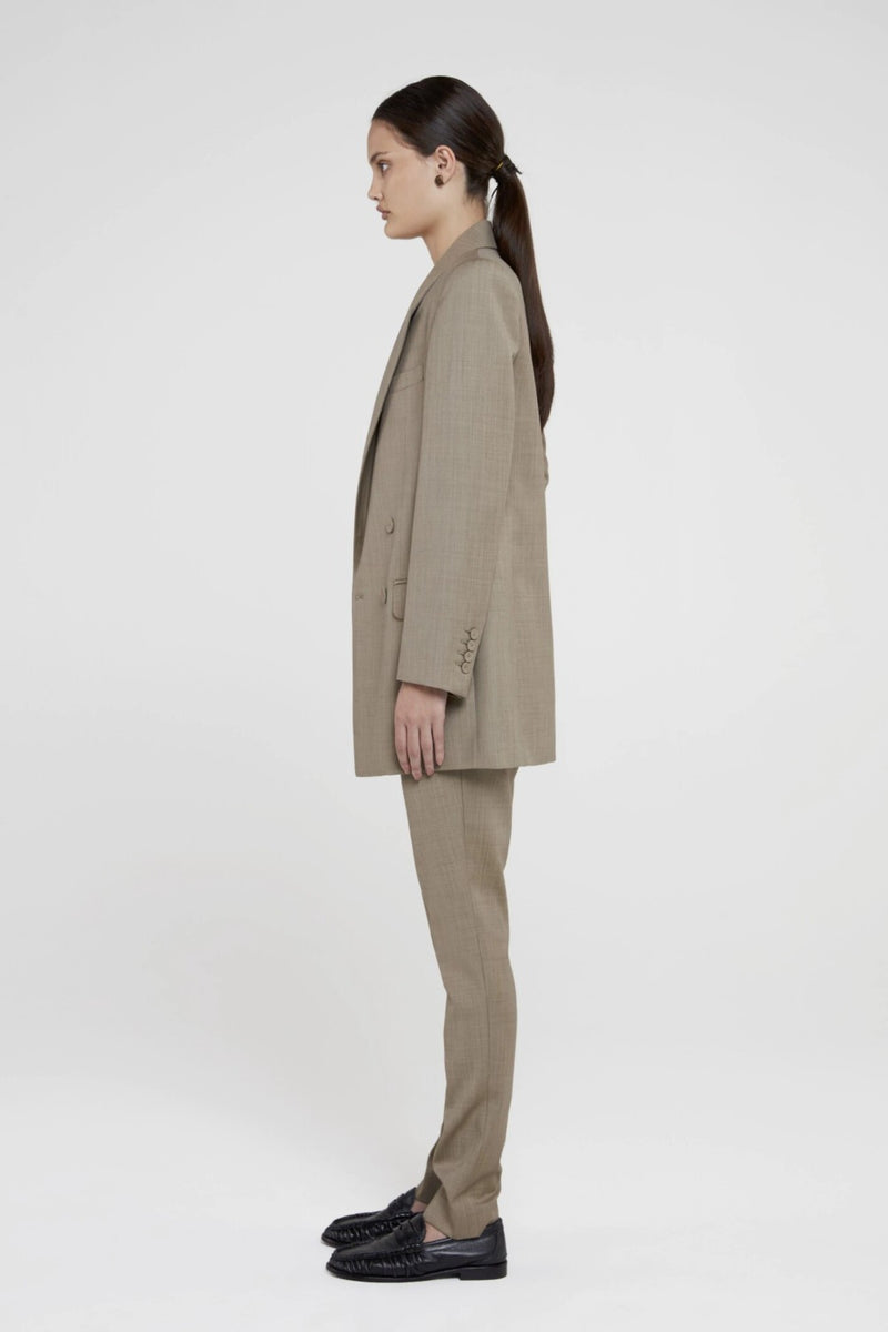 BLAZER LÃ INDEX  LIGHT CAMEL