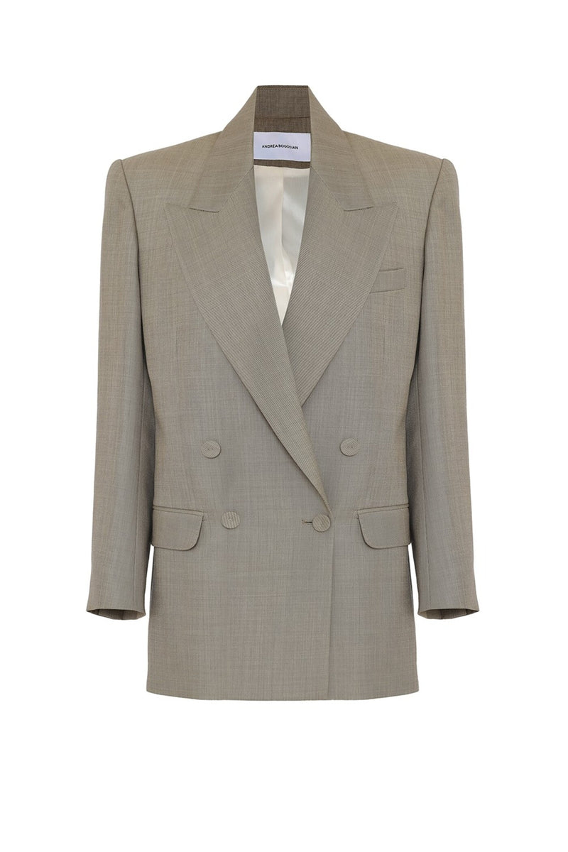 BLAZER LÃ INDEX  LIGHT CAMEL