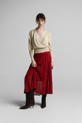 BLUSA CACHECOEUR BEGE VÊNUS