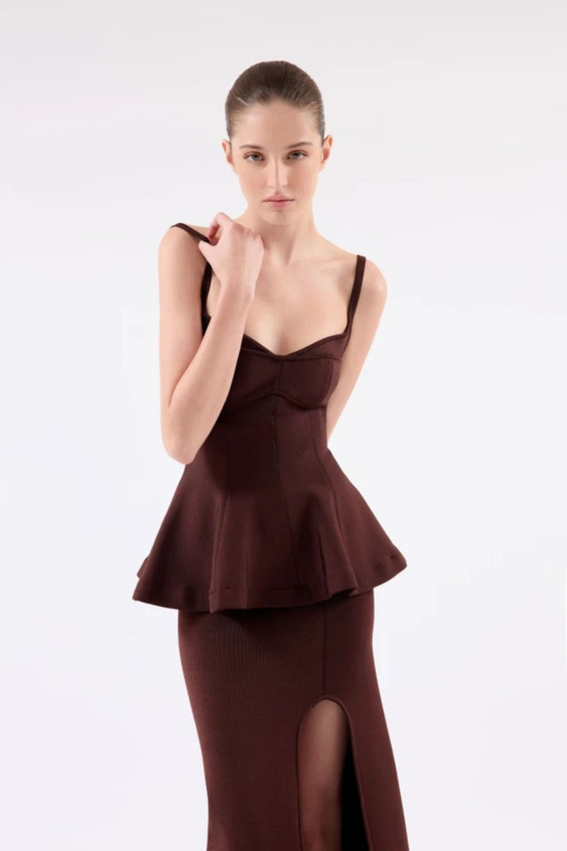 BLUSA COM RECORTES CACAU