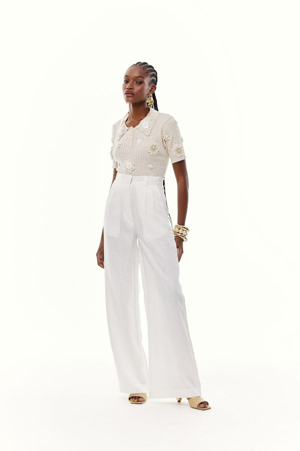 TRICOT GOLA POLO BRUNA