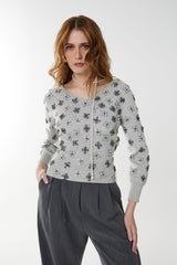 TRICOT MARISE CINZA