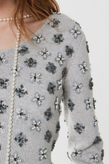 TRICOT MARISE CINZA