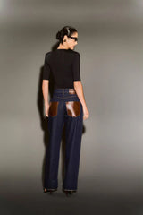 BLUSA POLIAMIDA COM OMBREIRA PRETA