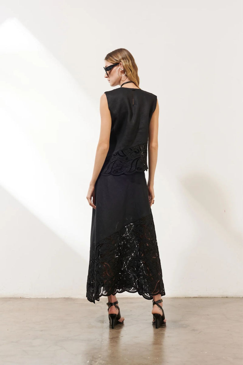 BLUSA POSITANO PRETA