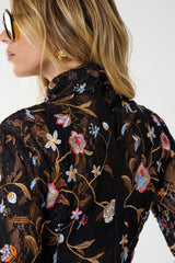 BLUSA RENDADA FLORAL CAROL