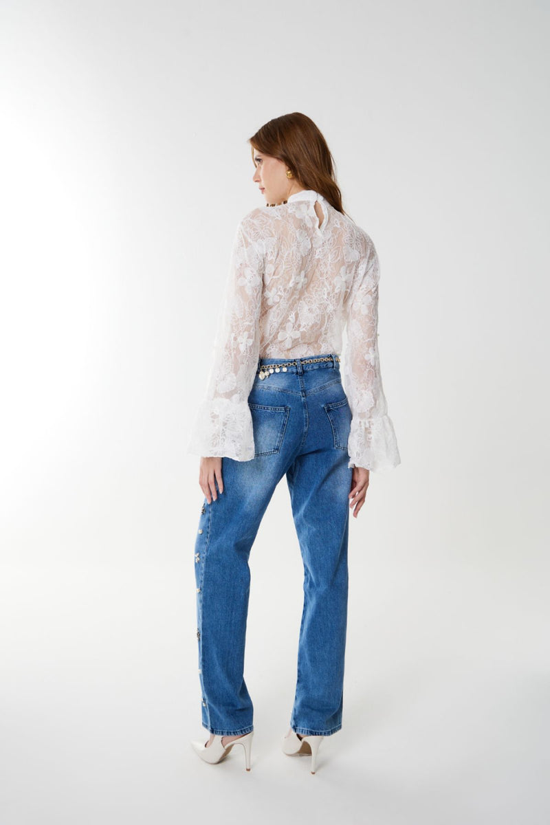 BLUSA RENDA PAULA BRANCA
