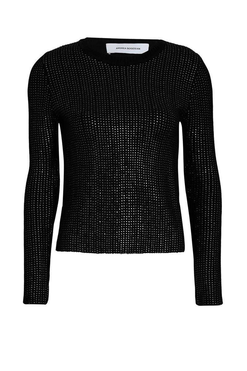 BLUSA STRASS IELIZIE PRETO