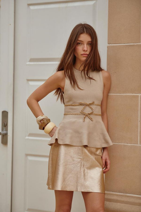 BLUSA TIFANY DOURADA