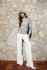 BLUSA EM TRICOT MANGA LONGA CRISTIANE