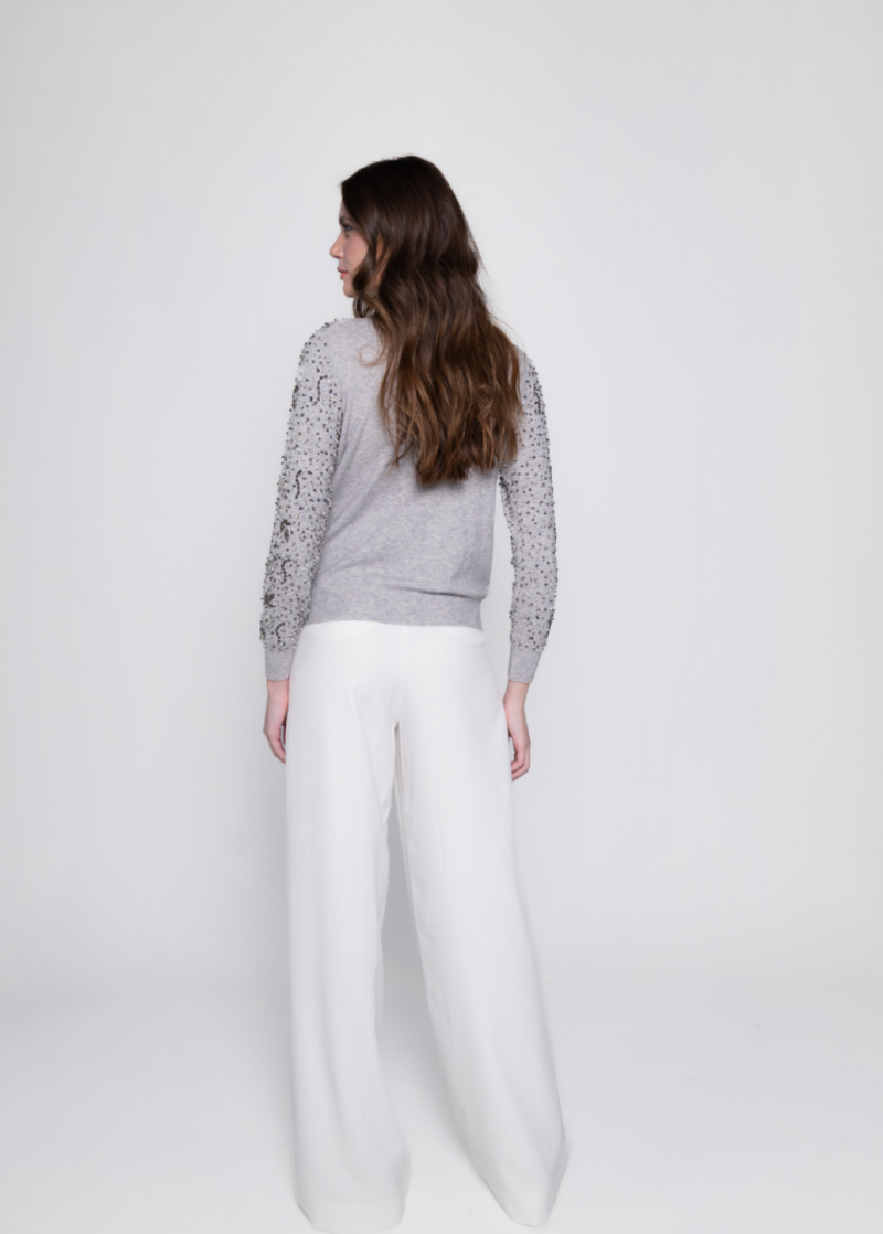 BLUSA EM TRICOT MANGA LONGA CRISTIANE