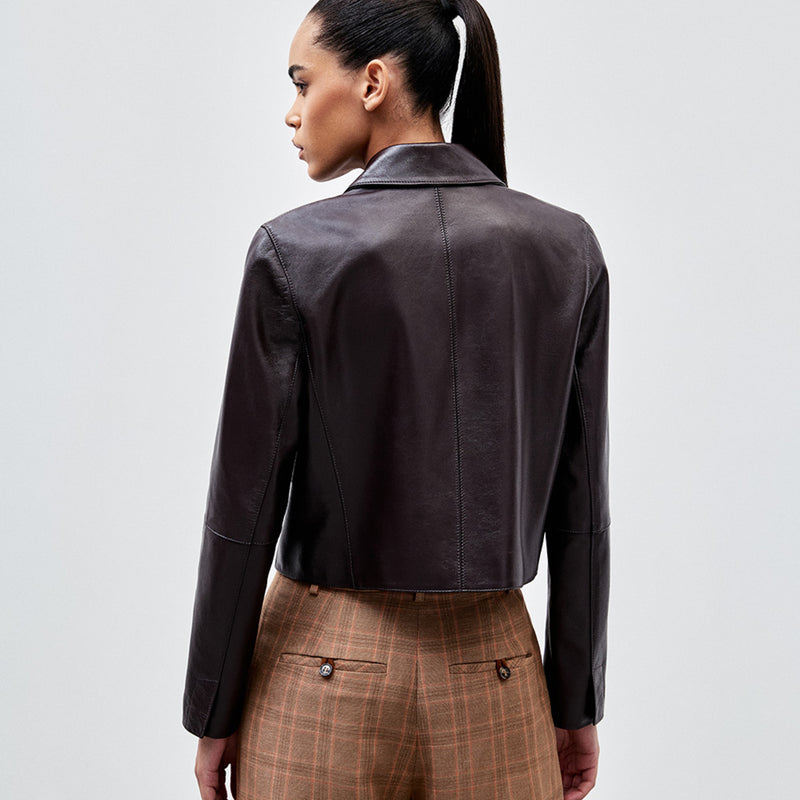 BLAZER COURO ALFAIATARIA VERA
