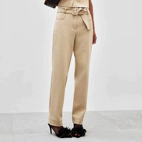 CALÇA ALFAIATARIA DOUBLE DOROTHY AVEIA