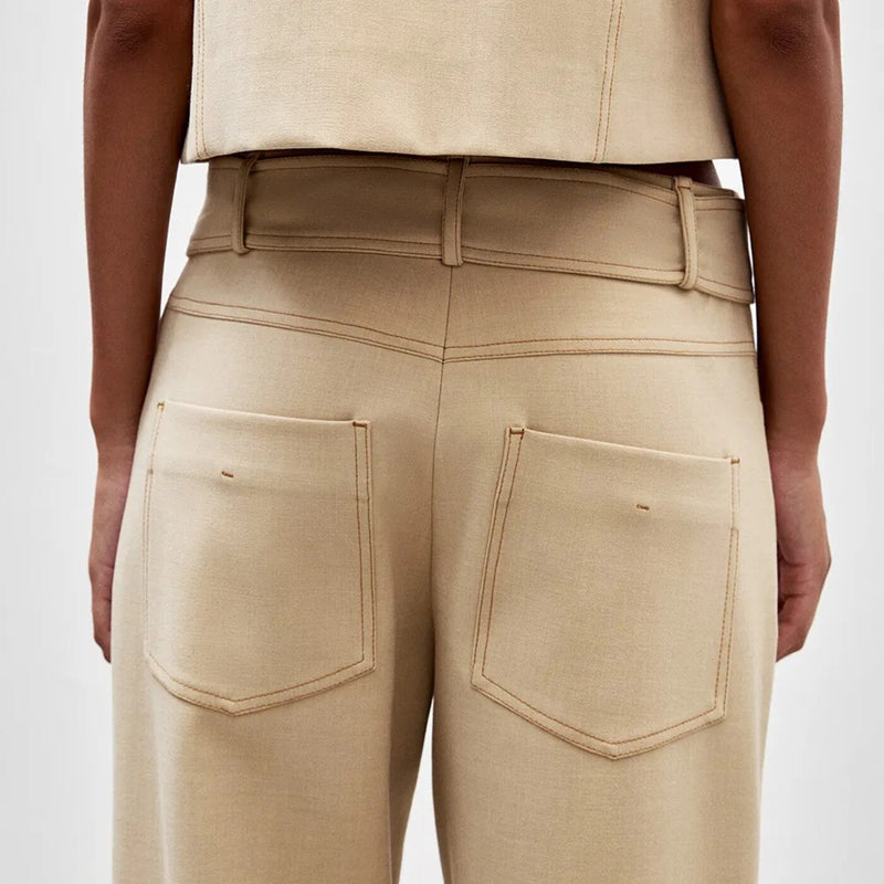 CALÇA ALFAIATARIA DOUBLE DOROTHY AVEIA
