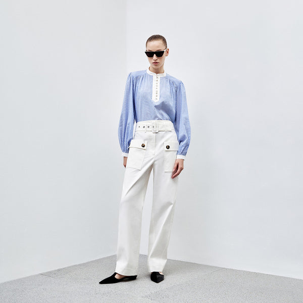 CALÇA COTTON TRENCH BIA