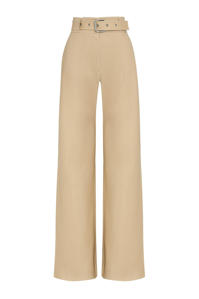 CALÇA ALFAIATARIA IDEZA CAMEL