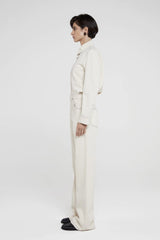 CALÇA JEANS IMOGE  OFF WHITE