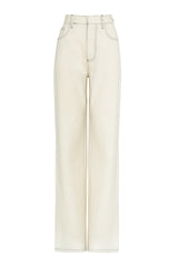 CALÇA JEANS IMOGE  OFF WHITE