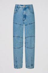 CALÇA JEANS OLWEN AZUL DENIM