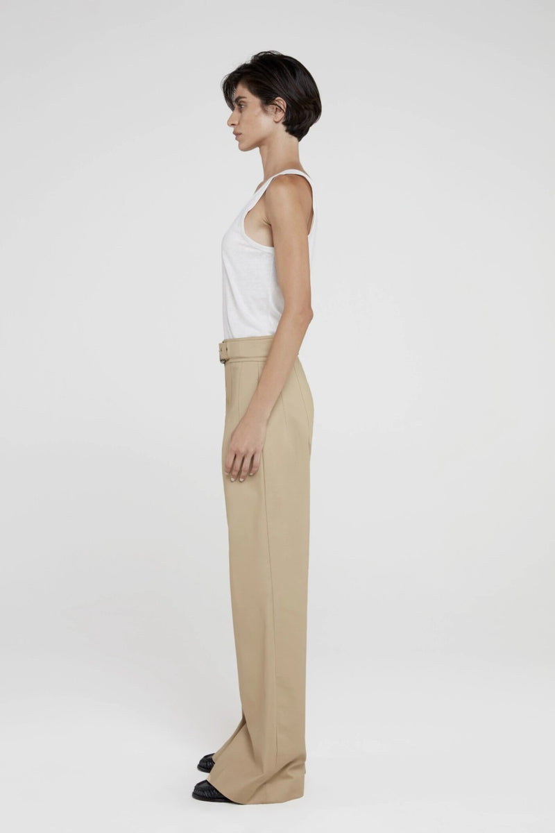 CALÇA ALFAIATARIA IDEZA CAMEL