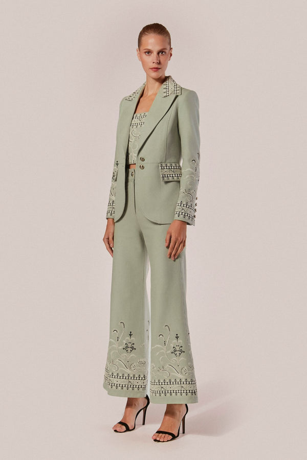 CALÇA SARJA GRAZIA VERDE