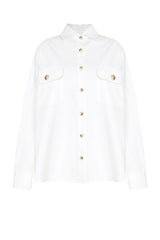 CAMISA ALFAIATARIA IZALDRE WHITE
