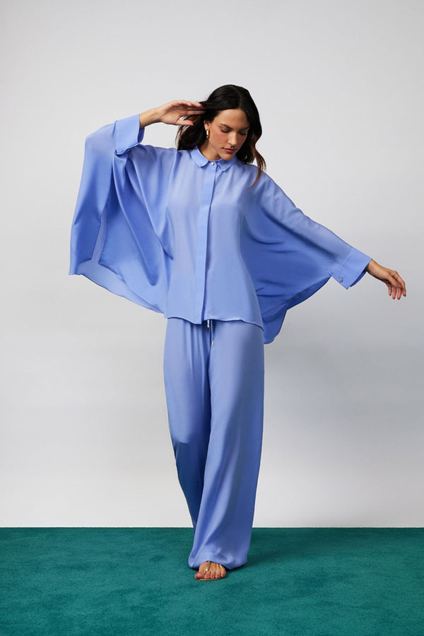 CAMISA AMPLA MELANIE LILÁS