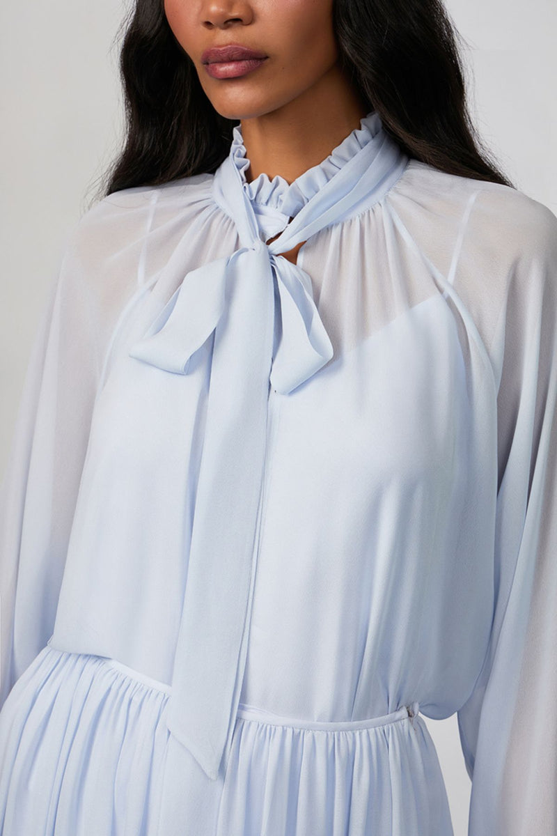 CAMISA BARBARA AZUL CÉU